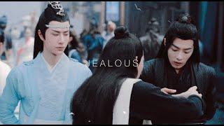 the untamed 陈情令 | lan wangji and wei wuxian - jealous