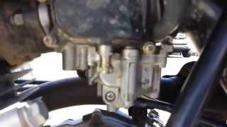 2001 Yamaha Warrior Carb Issue