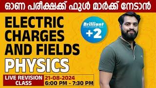 ELECTRIC CHARGES AND FIELDS | Physics | 21 August 2024 | 06.00 PM Onwards