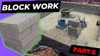 Dream Koi Pond Construction: A Step-by-Step Guide BLOCK WORK *Part 2*