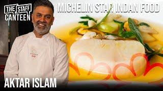 Aktar Islam's Two Michelin Star Indian Inspired Halibut Dish at Opheem