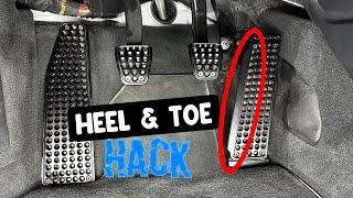 THE ULTIMATE HEEL & TOE HACK! - Install of SRP Racing Pedals on my Porsche 981 GT4