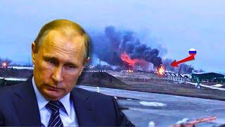 3 MINUTES AGO! BIG EXPLOSION! Ukraine Blows Up Russia's Savasleika Airport!