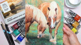 Are Winsor & Newton Water-Mixable Oils Actually GOOD? Jane Hunt's NEW Set Unveiled!