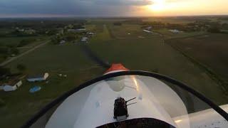 360 Video - Few trips around the pattern in the MiniMax with the Kawasaki 440a