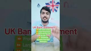 UK Study Visa Bank Statement Requirements and Related Queries