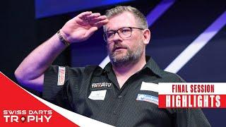 FIRST SWISS CHAMP  Final Session Highlights - 2024 Swiss Darts Trophy