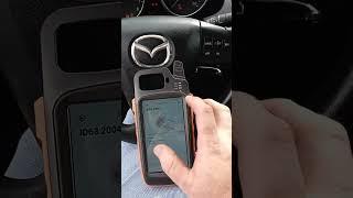 Using Xhorse KEY TOOL MAX with obd tool and a super chip to program transponder key - 2010 MAZDA 3