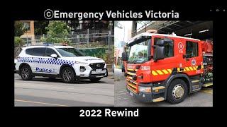 Emergency Vehicles Victoria - 2022 Rewind