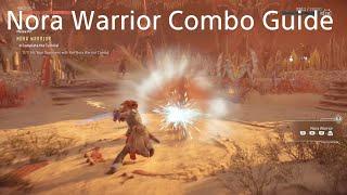 How to execute the Nora Warrior Combo - Horizon Forbidden West