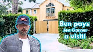 Ben Affleck Makes A Mid-Day Stop At Ex-Wife Jennifer Garner's House