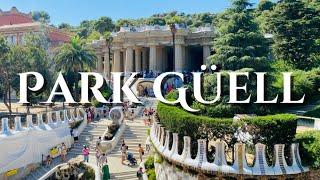 PARK GÜELL - the most famous park in Barcelona, Spain