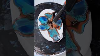 Beautiful Bloom With DecoArt Paints | Mini Blower Art