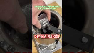 DIY Hair Jigs From Start To Finish! Lead Jig Heads and Hand Tied Hair Jigs! Crappie Jigs