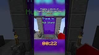 playing 1 minute of Hypixel SkyBlock per day ‍↕️ #minecraft #hypixel #skyblock #hypixelskyblock