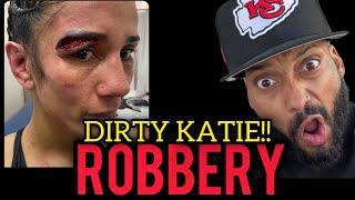 (ROBBERY!) “Amanda Serrano Robbed Again.” Katie Taylor Headbutts Should Have Been Disqualified.