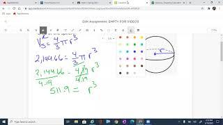 Surface Area of Sphere from Volume