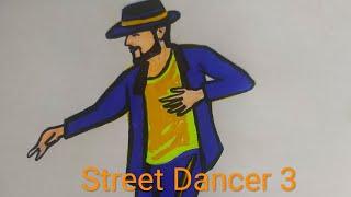 Tiger Shroff Dancing on Street Dancer 3 Steps