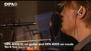 Mic demo: DPA omnis on guitar and vocal