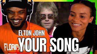 BACK WHEN HE WAS BROKE!?  ELTON JOHN "Your Song" Reaction