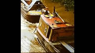 Narrowboats In The 1950s   #8mmfilm #narrowboats #houseboats #cinefilm #1950s #homemovie #vintage