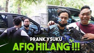 PRANK BOY HILANGKAN MOTOR YSUKU AFIQ !!! NANGIS TERUK...