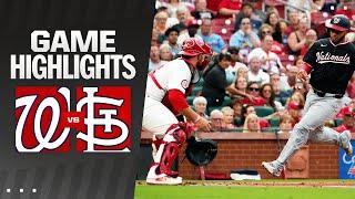 Nationals vs. Cardinals Game Highlights (7/26/24) | MLB Highlights