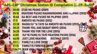 Abs - cbn Christmas Station ID Compilation [Kuya Ed]