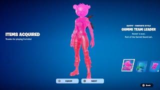 How To Get Gummi Team Leader Skin FREE In Fortnite (Unlocked LEGO Gummi Team Leader Style)