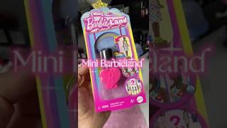 🩷Mini Barbieland🩷 #toy #minibarbieland #minibarbie #unboxing #minitoy #barbie #doll