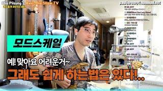 그 어렵다는 모드스케일 적용 간단하게 하는 방법