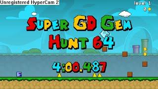 [WR] "Super GD Gem Hunt 64" by Colon in 4:00.487 | Geometry Dash 2.2