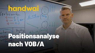 Positionsanalyse nach VOB/A mit handwai durchführen (für öffentliche Projekte)