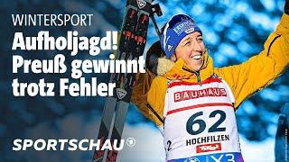 Biathlon: Franziska Preuß läuft trotz Rückstand allen davon | Sportschau