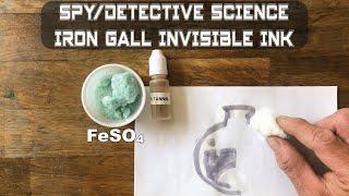 Iron Gall Invisible Ink [Spy & Detective Science]