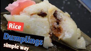 Make rice dumplings easy way.