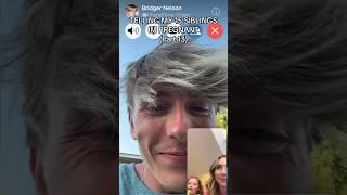 TELLING BRIDG IM PREGNANT   #reaction #pregnancyannouncement #15siblings #pregnacyreaction