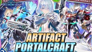 EPIC ! I Built GUNDAM on My First Day in Shadowverse: Worlds Beyond ! - Artifact Portalcraft Deck