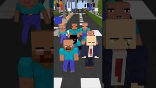 HELP Herobrine Make His Friend Happy #friendship #shorts #trending #anime