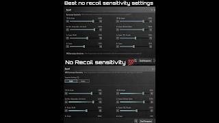  BGMI Scope Setting 2x 3x 4x 6x 8x | New Best Sensitivity Settings | No Recoil Sensitivity  #shorts