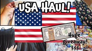  Huge USA Shopping Haul + $1 Million Giveaway - Don’t Miss Out!