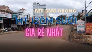 Bán Đất Cafe MT 33m đường 120m mặt tiền suối Đất trung tâm Đắk Ơ Bình Phước Giá rẻ sổ sang tên ngay