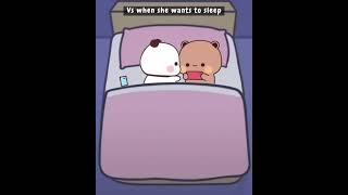Does this happen to you??  #bubuanddudu #peachgoma