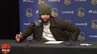 Steph Curry Reacts To The Warriors 99-102 Loss To The Clippers HoopJab NBA.