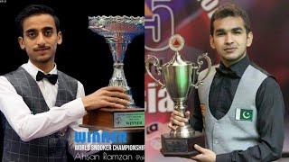 Snooker World Class Players | Ahsan Ramzan vs Hamza Akber | World champion vs Asian Champion #match