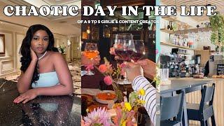 CHAOTIC DAY IN THE LIFE AS A BIG 4 AUDITOR AND CONTENT CREATOR | OFFICE WORKING + YOUTUBE DINNER