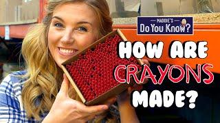 How are Colourful Crayons Made? ️ Maddie's Do You Know? 