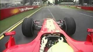 F1 Felipe Massa Australia 2007 Onboard (Libres1)