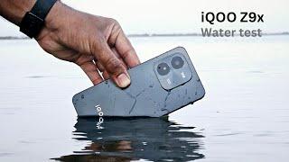 iQOO Z9x 5g Water Test | IP64 Water and Dust Resistant