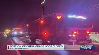 Portion of China Grade Loop closed